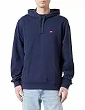 Wrangler Men's Sign Off Hoodie Hooded Sweatshirt, Navy, L