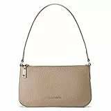 Lazarotti Bologna Damen Schultertasche aus Echt-Leder | Handtasche mit Steckfach | Handtasche 27 cm