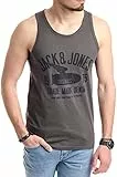 JACK & JONES Herren Tank-Tops Vielfältige Prints | Schmale Passform und atmungsaktive Baumwolle (Tt-Opt-5 (Nala TT, M))