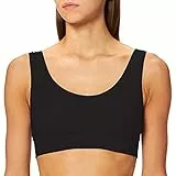 CALIDA Elastic Bustier Damen, mit breitem Softbund, natürlich atmungsaktive und weiche Single Jersey-Qualität