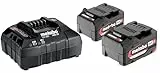 Metabo Basis-Set 2 x 4.0 Ah (685050000) Art des Akkupacks: Li-Ion, Spannung des Akkupacks: 18 V, Akkukapazität: 2 x 4 Ah