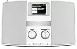 Nordmende Transita 400 - Internetradio (DAB+, UKW, Stereo-Radio, W-LAN, Spotify Connect, Bluetooth-Audiostreaming, NFC, Farbdisplay, Wecker, Kopfhöreranschluss, 2 x 10 Watt, AUX-In) weiß