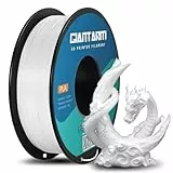 GIANTARM PLA Filament 1.75mm,3D Drucker Filament PLA 1kg,MaBgenauigkeit +/- 0,02mm,3D-Druckmaterialien,PLA Weiß
