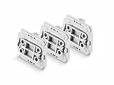 Bosch Smart Home 3tlg. Unterputz Adapter Set (für Berker (B1) Schalter), Verwendung für Bosch Smart Home Lichtsteuerung und Rolladensteuerung