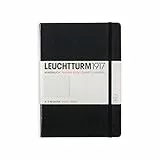 Leuchtturm1917 330862 Adressbuch (A-Z Register, Medium, A5) schwarz