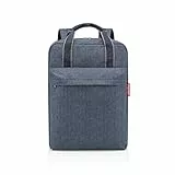reisenthel Unisex Herringbone Backpack, Dunkelblau
