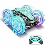 Korffe Amphibienfahrzeug Ferngesteuertes Auto 3+ Jahre,RC Auto Car Spielzeug ab 3 4 5 6 7 8 9 Jahre Jungen Weihnachten Geschenk Junge 3+ Jahre Outdoor Spiele für Kinder Strand Wasserspielzeug