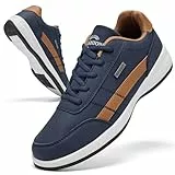 CYRUWOSH Herren Trailrunning wasserdichte Traillaufschuhe Schuhe Leichte Trekkingschuhe Freizeit Schuhe Männer Blau 42