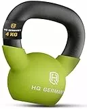 HQ Germany® Neopren Kettlebell | Vollguss | 2-32kg | Starter-Sets | ±2,0% Gewichtstoleranz, Gewicht:04KG