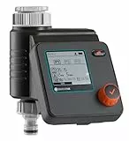 Gardena Bewässerungssteuerung Select: Automatische und zeitsparende Bewässerung, Flexible Bewässerung Dank 3 Zeitplänen, Water Now-Funktion (1891-20)