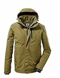 killtec Herren Funktionsjacke mit abzippbarer Kapuze KOW 161 MN JCKT, blasses oliv, S, 37589-000