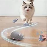 Pet Prime Katze Spielmaus, automatisch Maus für Katzen, interaktives Spielzeug für Katze, elektrisch Maus, Plüsch, 10 cm, für Alle Rassengrößen, selbstbeschäfitgt