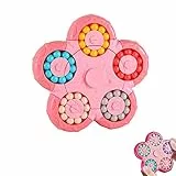 Magic Bean rotierender Würfel, Handspinner Puzzle Spielzeug, Erleichterung Sensorisches Gehirn -Training IQ Games Cube Finger Spielzeug,knobelspiele für Kinder ab 3 Jahren Zu Weihnachten