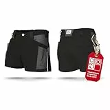 KÜBLER Workwear | KÜBLER ACTIVIQ Arbeitsshorts kurz | Schwarz/Anthrazit | Größe 46