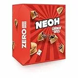 NEOH Low Carb Bites Schokolade - Ohne Zucker-Zusatz - nur 1 g Zucker | Crunchy Bites mit cremiger Haselnuss-Kakaofüllung | Viele Ballaststoffe| Perfekt für unterwegs oder als Müsli-Ersatz | 3x29g