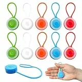 HOSPAOP LED Blinklicht Schulranzen Kinder, 10 Stück Reflektoren Rucksack Licht, Reflektor Anhänger Sicherheitslicht für Schulranzen Tornister Laufen Joggen Kinderwagen