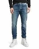 G-STAR Herren 3301 Regular Tapered Jeans, Blau (Vintage Azure 51003-C052-A802), 32W / 32L