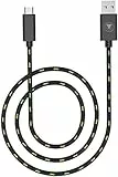 Snakebyte Câble Usb Typ-C 5 Meter Noir Et Vert