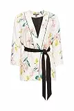 ESPRIT Collection Leichte Kimono-Jacke mit Blumen-Print