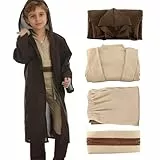 Kitimi Je-d Kostüm Kinder, Robe mit Kapuze Kostüm Hoodies Robe Karneval Halloween Cosplay für Jungen Mädchen(140)