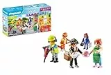 PLAYMOBIL My Figures 71402 City Life, 5 Spielfiguren mit über 1000 Kombinationsmöglichkeiten, zum Nachspielen verschiedener Berufe, interaktives Rollenspiel, Spielzeug für Kinder ab 5 Jahren