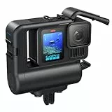 DigiPower Re-Fuel Akkupack, 9 Stunden Akkulaufzeit für GoPro HERO11 & HERO10 Black & HERO9 Black, kompatibel mit GoPro Action-Kamera, IP68 wasserdicht und staubdicht, Allwetter, schwarz