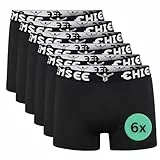 Chiemsee Boxershorts Herren I 6er Set Kurze Herren Unterhosen mit elastischem Waistband Style I Regular fit Boxershorts Men aus atmungsaktiver Baumwolle I 2 Farben, Größe S-4XL
