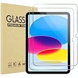 ProCase 2 Stück Schutzfolie für iPad 11 (A16) 11 Zoll/iPad 10. Generation 10,9 Zoll, 9H Gehärtetes Glas für iPad (A16) 11. Gen 2025 / iPad 10. Gen 2022 Screen Protector Folie Schutzglas -Klar