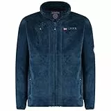 Geographical Norway Herren Fleece Jacke Upload DUNKELBLAU M