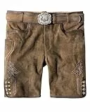 Stockerpoint Herren Corbi4 Trachtenlederhose, Havanna gespeckt, 52