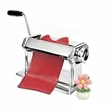 Cocoarm Polymer Clay Rolling Press, manuelle Tonwalzenmaschine mit Metallroller, 6 einstellbare Dicken, für Knetgummi, Modelliermasse, DIY, Tonpresse mit rutschfester Basis Kreativwerkzeug