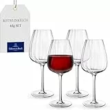 Villeroy & Boch - Rose Garden Rotweinkelch, Set 4tlg., 200ml, Kristallglas