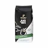 Tchibo Black & White Caffé Crema, 1kg Kaffeebohnen, kräftig-vollmundiger Geschmack
