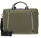 Leonhard Heyden Businesstasche Laptoptasche mit Laptopfach Helsinki RV-Aktenmappe 2 Fächer 7111 Olive olivgrün