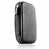 Duronic HDC2 BK externe Festplatten Schutzhülle - Stoßsichere Festplattentasche - 2,5' SSD Cover - Hardshell Tasche - Hülle für Western Digital