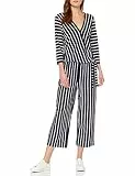 Gerry Weber Casual Damen 822900-44105 Jumpsuit, per Pack Mehrfarbig (Blau/Ecru/Weiss Ringel 8093), 38 (Herstellergröße: 38)