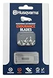 Husqvarna Automower® Endurance Messer – 6er-Pack Kohlenstoffstahl, 4-Kanten-Design für längere Lebensdauer und schärfere Schnitte