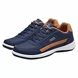 Generisch Sneaker Herren Übergrößen 45-50 | leichte Sportschuhe Herren breit Laufschuhe rutschfest Turnschuhe Bequeme Freizeitschuhe Verschleißfest Walkingschuhe mit Schnürsenkel Straßenlaufschuhe
