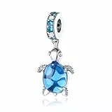 Symretie Charm Anhänger Damen 925 Sterling Silber für Armband Charms Beads passend für Pandora Armband und Halskette, Kompatibel mit Europäischen Armbänder für Frauen Mädchen