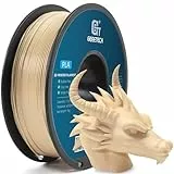 GEEETECH PLA Filament 1,75mm, 3D Drucker Filament PLA, Maßgenauigkeit +/- 0.03mm, 1kg Spule (2.2 LBS) für 3D Drucker, Knochen Weiß