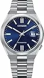 Citizen Herren Analog Automatik Uhr mit Edelstahl Armband NJ0150-81L
