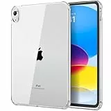 MoKo Hülle für iPad (A16) 11. Generation 11 Zoll 2025, iPad 10. Generation 10,9 Zoll 2022, Kratzfest Klare Schutzhülle Dünne Hülle Cover mit Stoßfester Schlagfestigkeit Tablet Case, Transparent