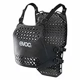 EVOC Torso Protector, Schutzweste (Rücken- und Brustschutz, Neue LITESHIELD Flex Protektortechnologie, höchste Flexibilität, unempfindlich gegen Temperatur, 3D-Belüftung, Größe: S / M), Schwarz