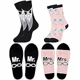 Belloxis Hochzeitsgeschenke für Brautpaar Kuschelsocken Gastgeschenke Hochzeit Geschenk Hochzeit Geschenke für Brautpaar Hochzeitsgeschenk