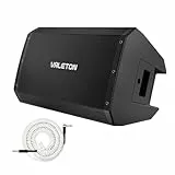VALETON Aktive DJ Lautsprecher PA-System Aktiv Lautsprecher für Gitarre, Bass, Multi-Effektgeräte und Amp-Modeler 10 Zoll 2 Weg FRFR 1300 Watt