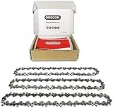 Oregon 3-Pack Sägekette 35cm 3/8' LP für 35 cm Schiene - 52 Antriebsglieder, 1.3mm - rückschlagsarme Kette kompatibel mit Dolmar, Husqvarna, Ferrex, Primaster, Ryobi, Bosch, Primaster und mehr