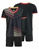 besbomig Fussball Trikot Kinder, Schnelltrocknendes Fußballbekleidung Jungen-Trikot Team Ausbildung Wettbewerb Sportbekleidung für Fußball, Basketball, Laufen