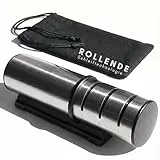 ZWIEGER Diamant Messerschärfer Profi mit Rollschleifer-Technologie – Messerschleifer mit 3 Stufen: 2 Diamant-Rollen & 1 Keramik-Rolle – Moderne Rollschleifer-Lösung – Rutschfester Boden