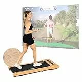Christopeit Walking Pad 4.2 – ultraflaches Laufband (11 cm), bis 6 km/h, 7 Programme, LED-Display, Fernbedienung, Bluetooth, Pulsmessung, Kinomap/Zwift/Fithome kompatibel, bis 120 kg, Platzsparend