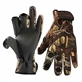 NyxSeat 1 Paar Angelhandschuhe, rutschfeste Handschuhe, Offroad-Handschuhe, Outdoor-Sportzubehör, wasserdichte Fingerlose Handschuhe, Geeignet Für Outdoor-Sport Und Camping